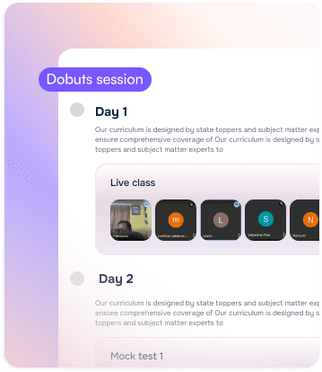 Clear Daily <br></br> Study Plan